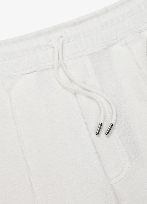 Aurélien Terry tapered fit pantalon van badstof