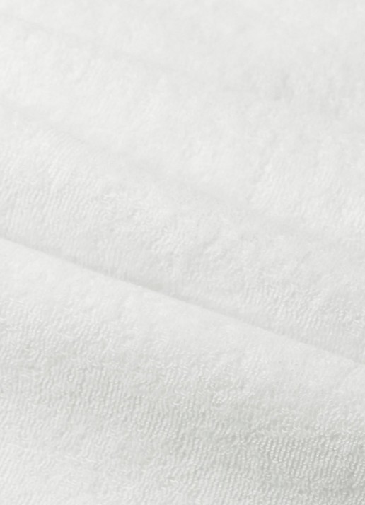 Aurélien Terry Towelling T-Shirt - detail 7 petrol-460 / blauw