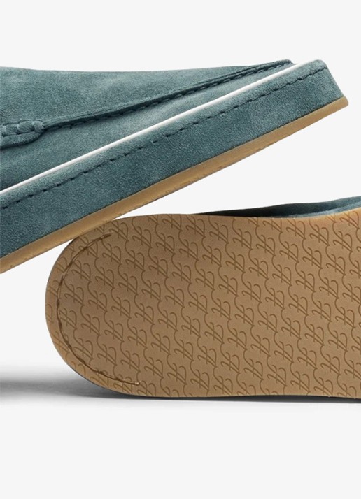 Aurélien Voyager loafer van suède - detail 4 sea green-301
