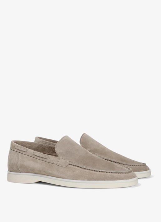 Aurélien Yacht loafer van suède - detail 3 light grey-50