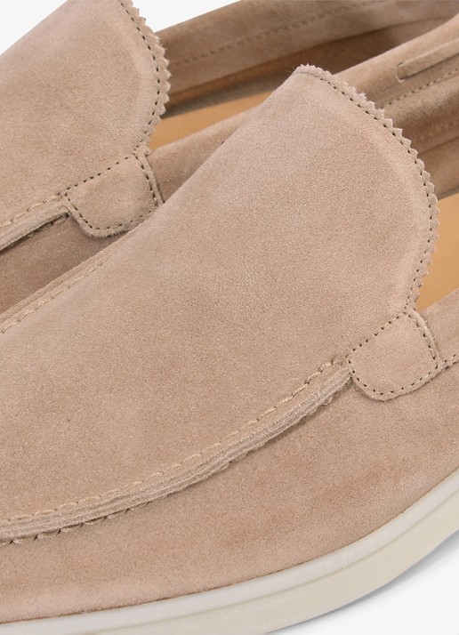 Aurélien Yacht loafer van suède - detail 2 beige-260 / beige