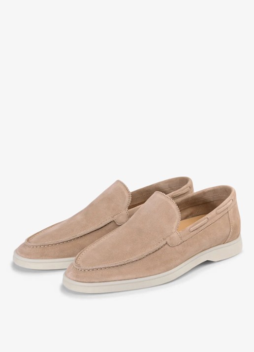 Aurélien Yacht loafer van suède - detail 5 beige-260 / beige