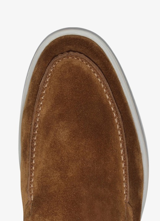 Aurélien Yacht loafer van suède - detail 3 caramel-261