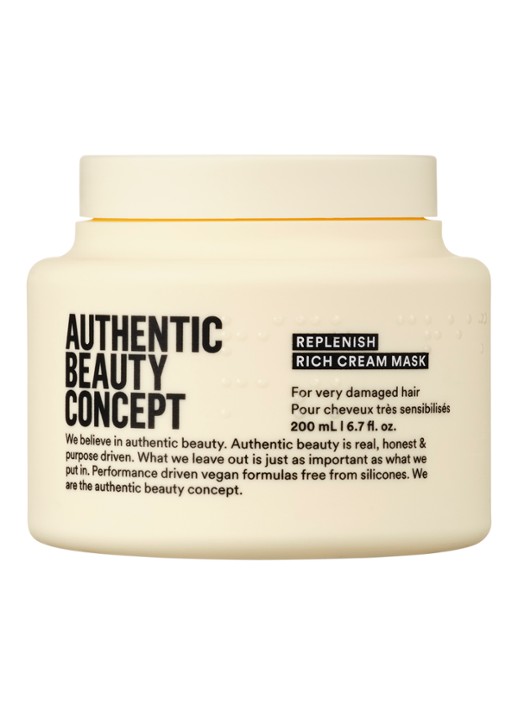 Authentic Beauty Concept Replenish Rich Cream Mask - haarmasker - voorkant 4 undefined