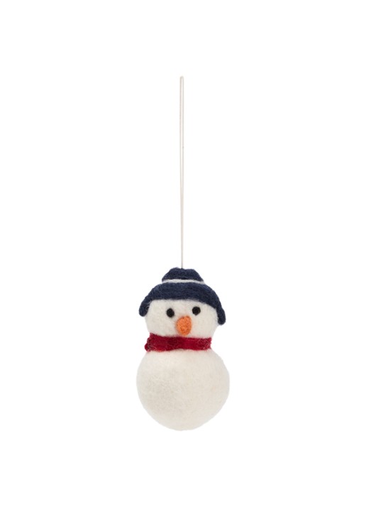 Aveva Sneeuwpop kersthanger 7 cm