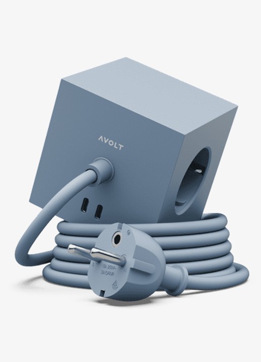 Avolt Square 1 Dual USB-C stekkerdoos 30W - 1,8 meter