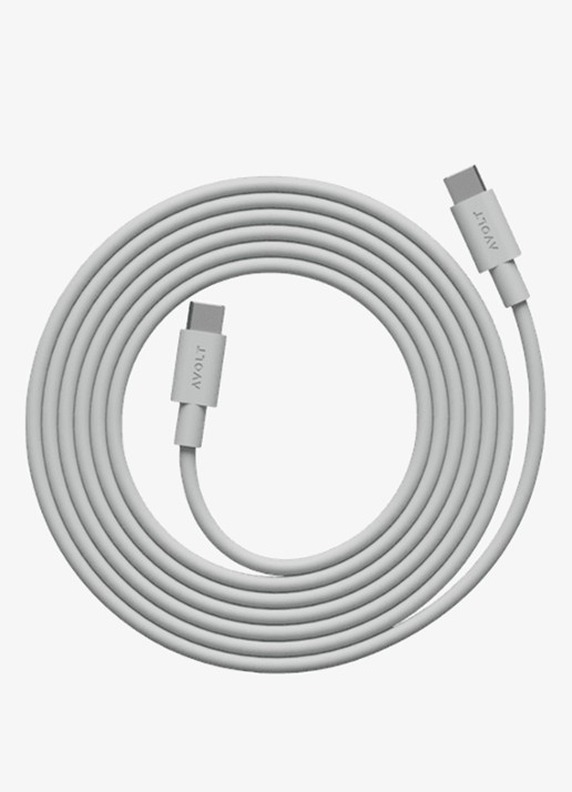 Avolt USB-C to USB-C kabel 100W - 2 meter