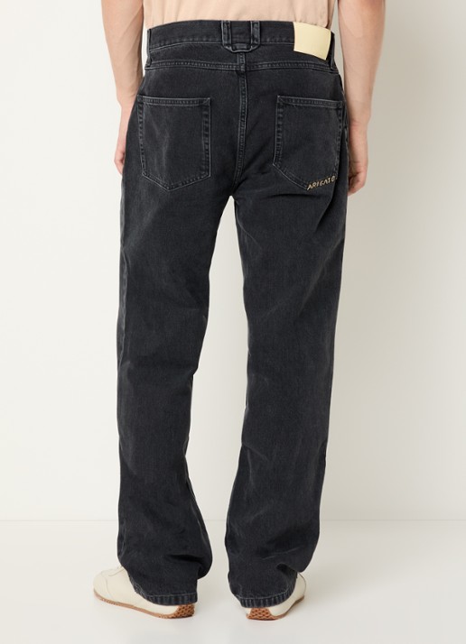 Axel Arigato Archive loose fit jeans met gekleurde wassing - achterkant 5 zwart