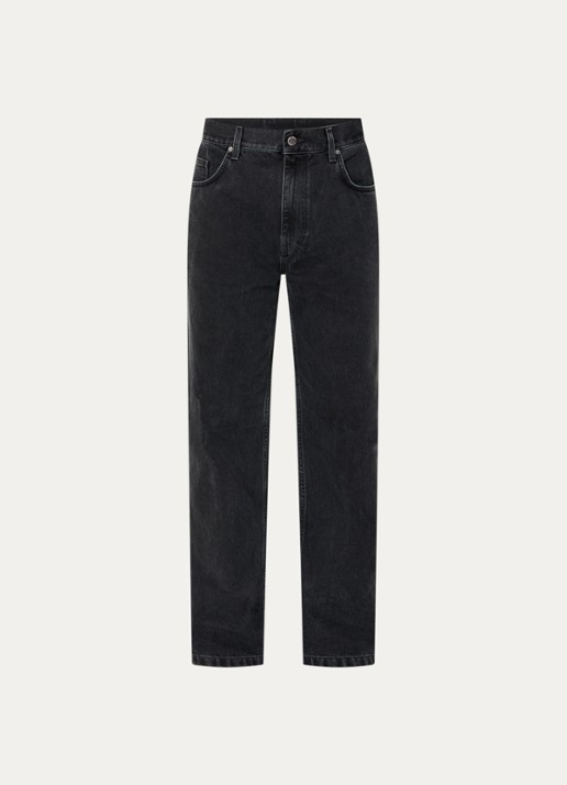 Axel Arigato Archive loose fit jeans met gekleurde wassing - voorkant 3 zwart