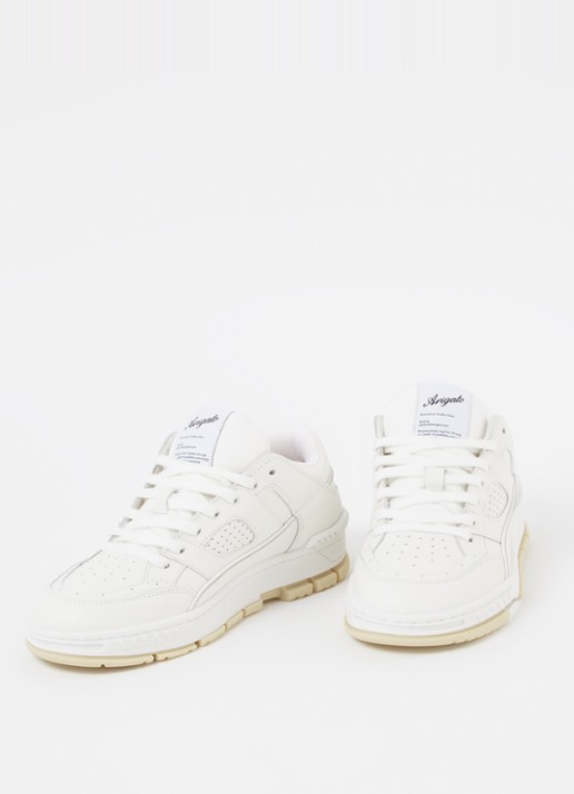 Axel Arigato Area Lo sneaker van leer - detail 2 gebroken wit