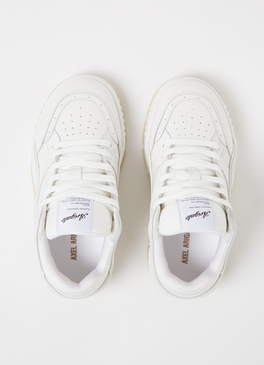 Axel Arigato Area Lo sneaker van leer - detail 4 gebroken wit