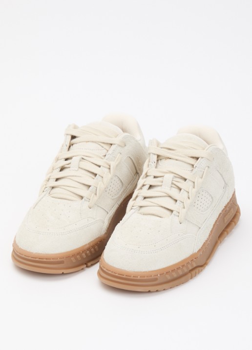 Axel Arigato Area Lo sneaker van suède - detail 3 creme