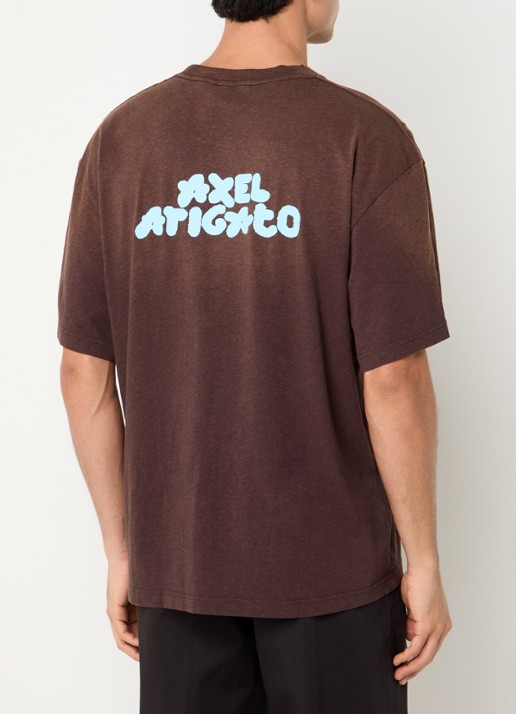 Axel Arigato Bubble T-shirt met backprint