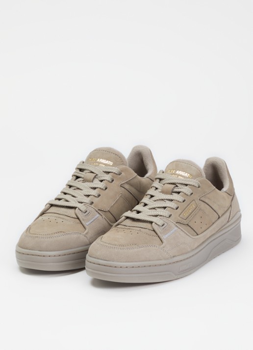 Axel Arigato Clay sneaker van leer van suède - detail 4 beige