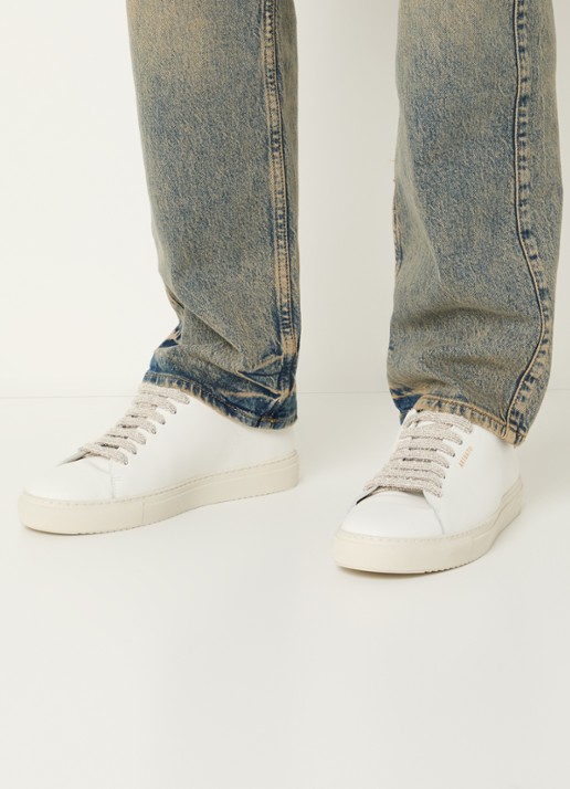 Axel Arigato Clean 90 sneaker van leer - voorkant 2 wit