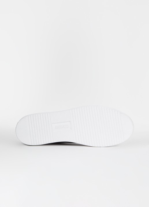 Axel Arigato Clean 90 sneaker van suède met logo - detail 4 zwart