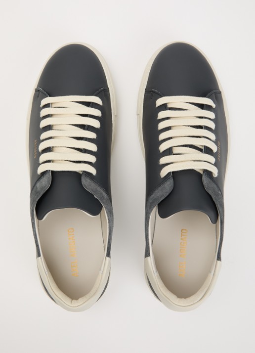 Axel Arigato Clean 90 Split sneaker van leer met details van suède - detail 2 zwart