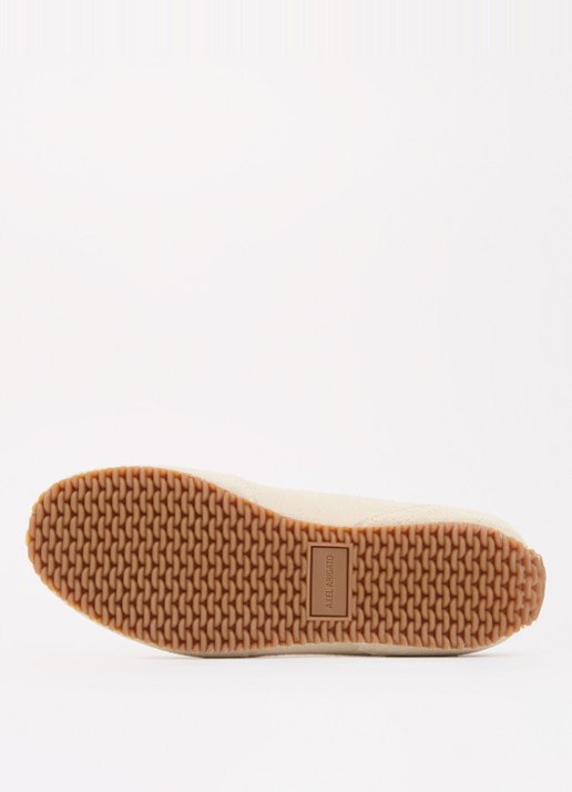 Axel Arigato Daze Runner sneaker van suède met logo - detail 5 creme