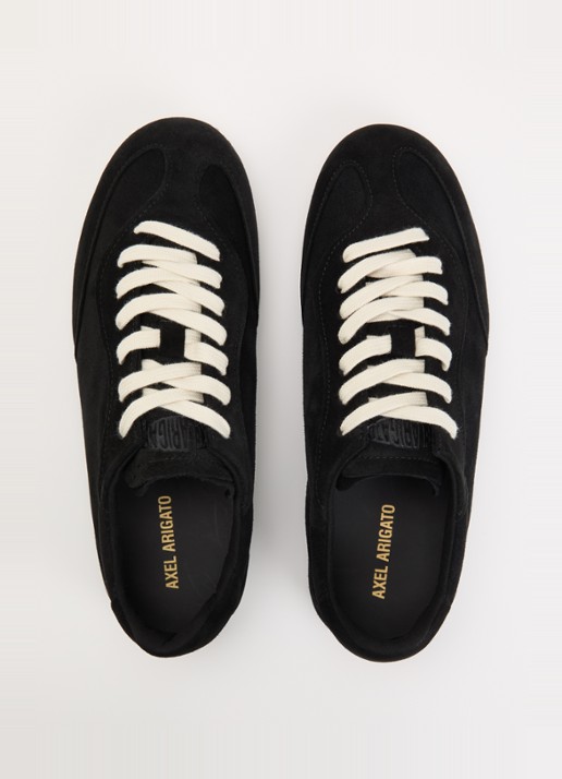 Axel Arigato Daze Runner sneaker van suède met logo - detail 3 zwart