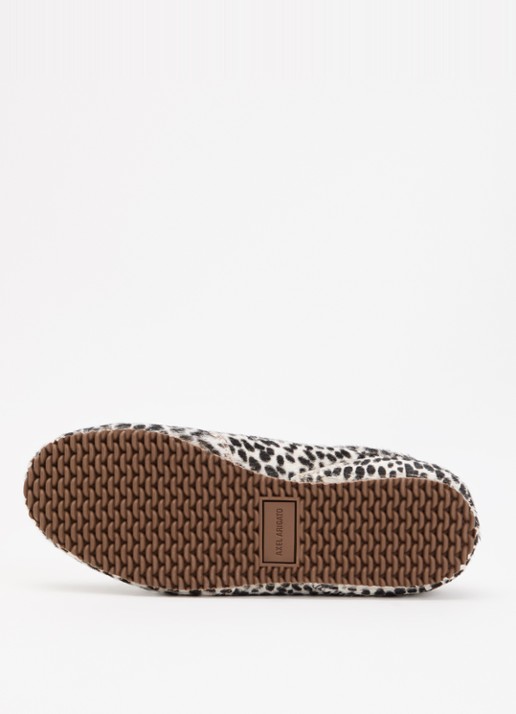 Axel Arigato Daze sneaker met panterprint - detail 4 gebroken wit