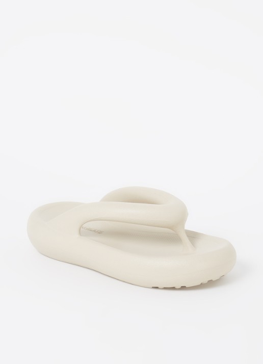 Axel Arigato Delta slipper  - voorkant beige