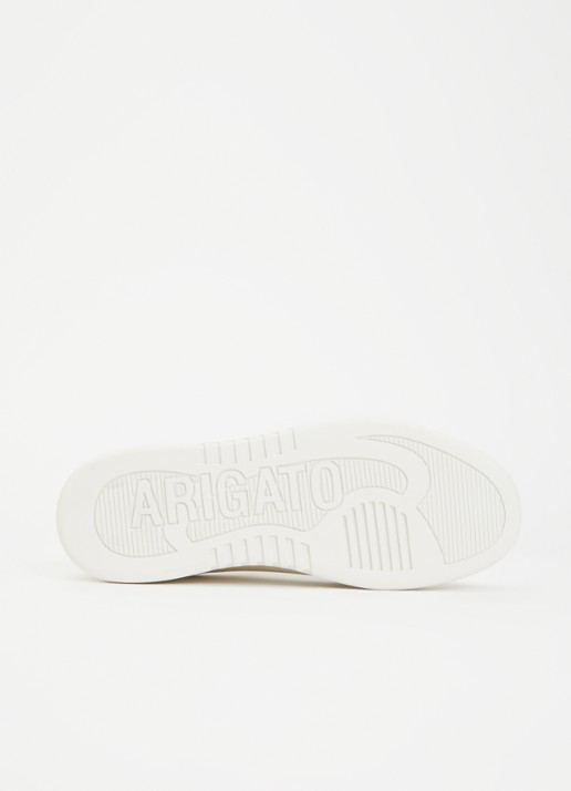 Axel Arigato Dice Lo sneaker van leer met suède details - detail 4 lichtgeel