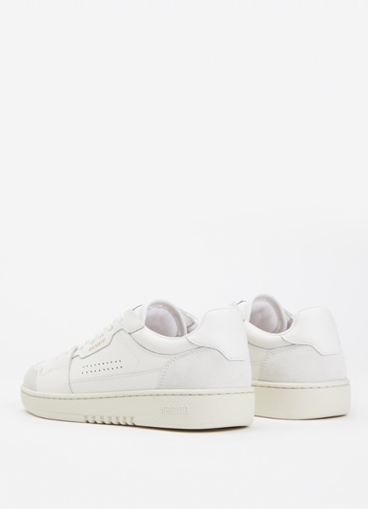 Axel Arigato Dice Lo sneaker van leer - achterkant 6 gebroken wit