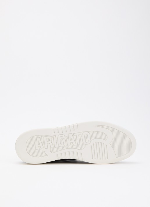 Axel Arigato Dice Lo sneaker van nubuck met suède details - detail 3 staalblauw