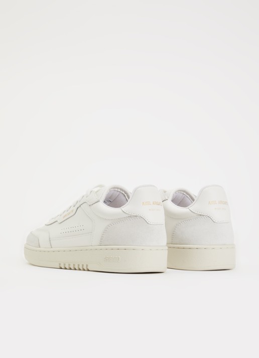 Axel Arigato Dice T-Toe sneaker van leer met suède details - achterkant 5 wit