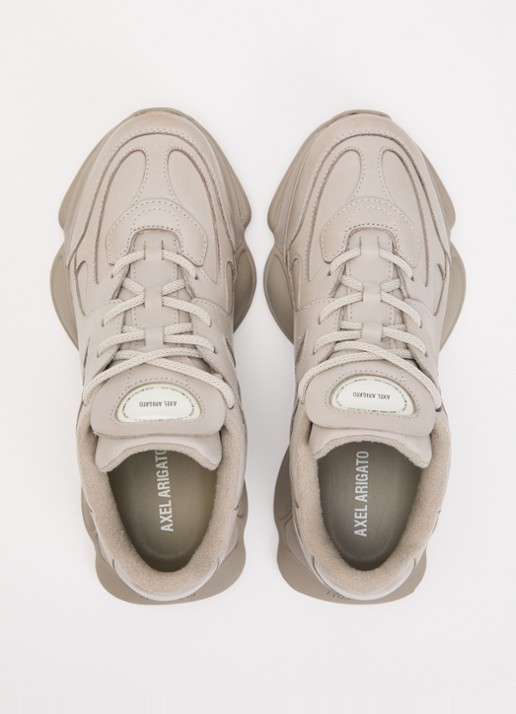 Axel Arigato Eris sneaker van leer - detail 3 taupe