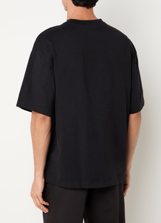 Axel Arigato Honor T-shirt met logo - achterkant 3 zwart