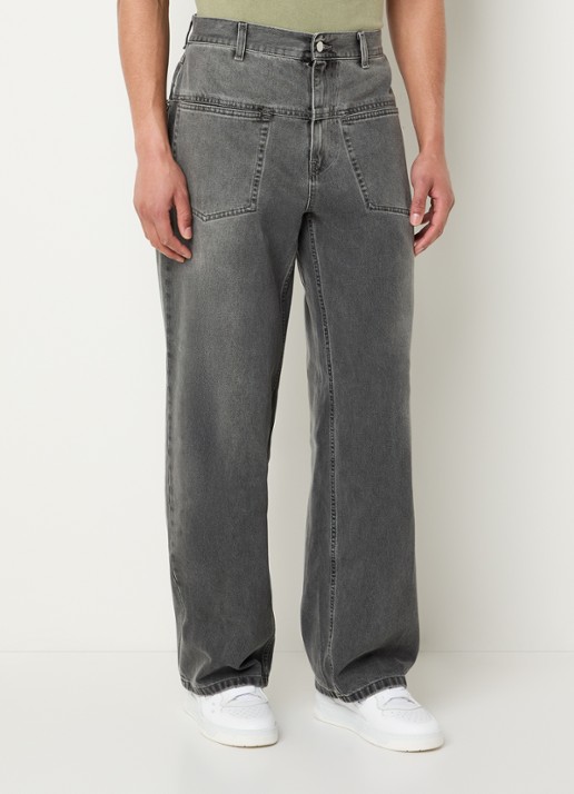 Axel Arigato Invert loose fit jeans met gekleurde wassing