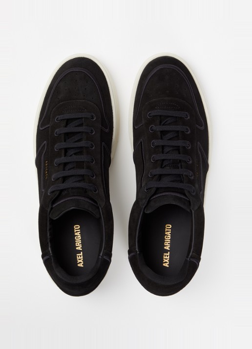 Axel Arigato Orbit sneaker van suède met borduring - detail 3 zwart