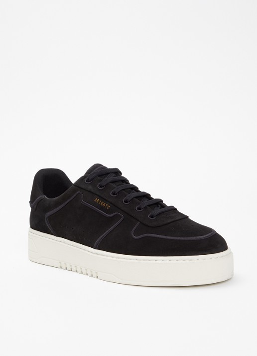 Axel Arigato Orbit sneaker van suède met borduring
