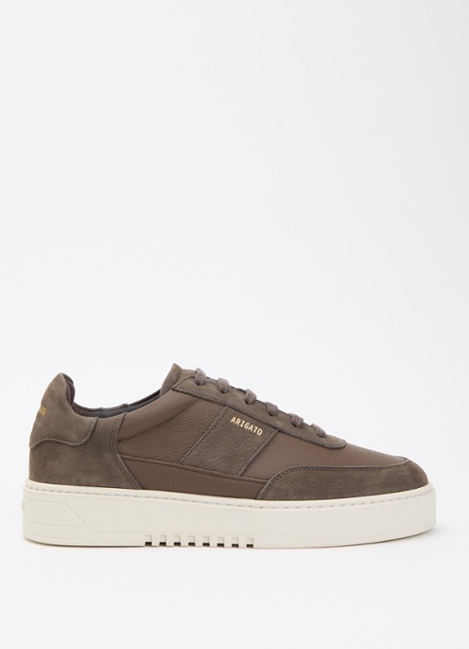 Axel Arigato Orbit Vintage sneaker van nubuck met leren details