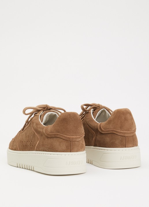 Axel Arigato Orbit Vintage sneaker van suède - achterkant bruin