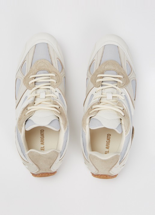 Axel Arigato Slow Runner sneaker met suède details - detail 5 gebroken wit