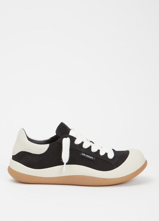 Axel Arigato Squish sneaker van nubuck met details van suéde