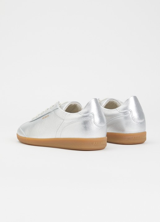 Axel Arigato Zane sneaker van leer - achterkant 5 zilver