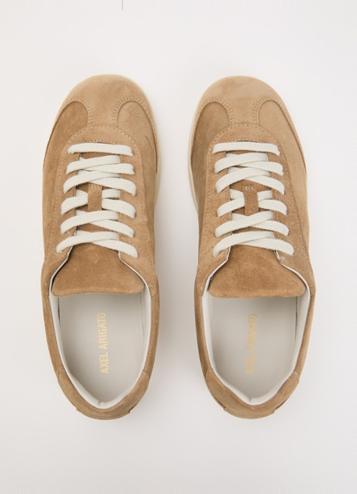 Axel Arigato Zane sneaker van suède - detail 3 naturel