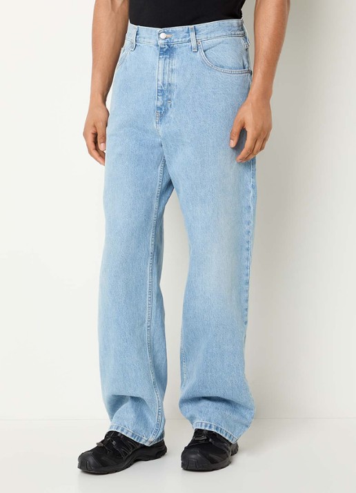 Axel Arigato Zine loose fit jeans met lichte wassing