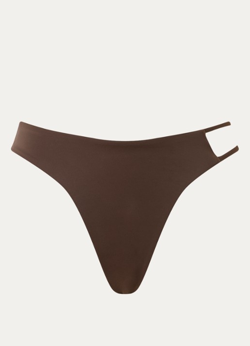 Aya Label The Rhea tanga bikinislip - voorkant 4 bruin