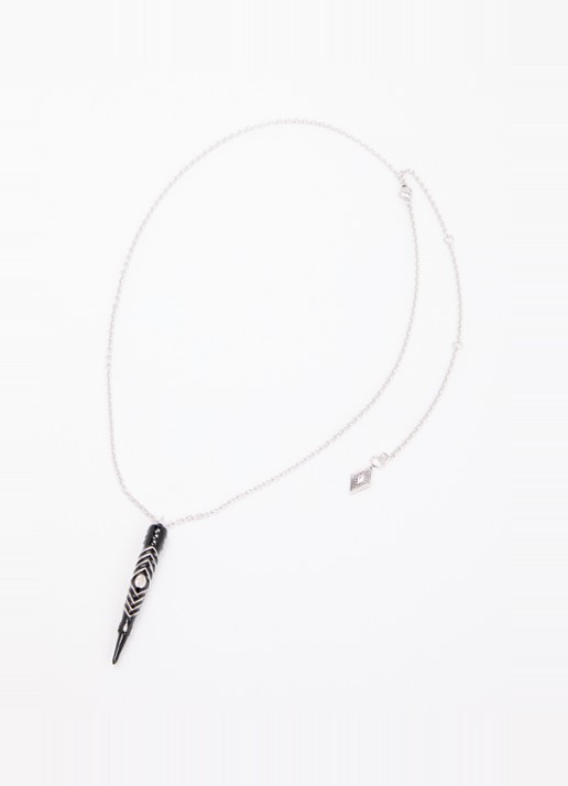 ba&sh Anna ketting - detail zilver