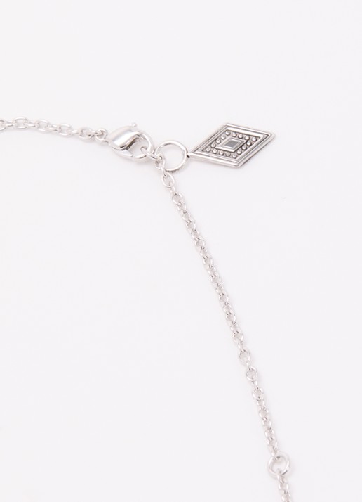 ba&sh Anna ketting - detail 2 zilver