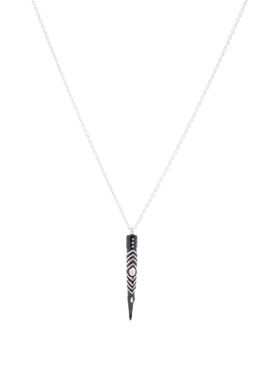 ba&sh Anna ketting - voorkant 3 zilver