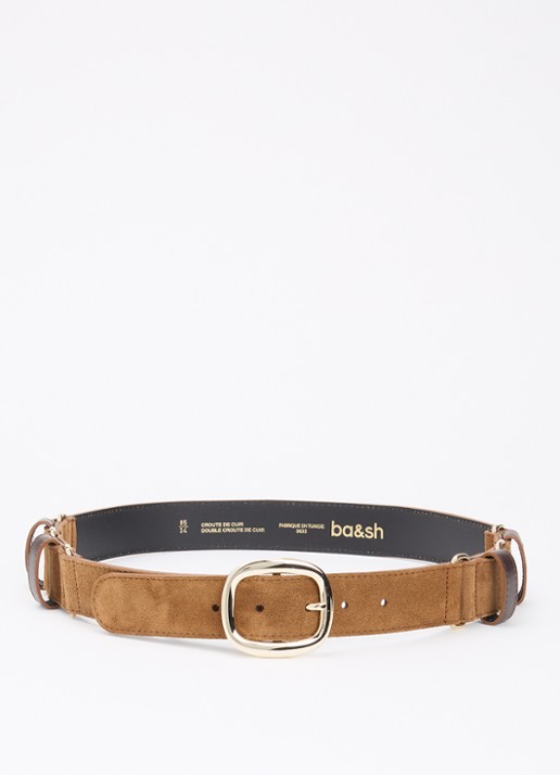 ba&sh Banel riem van suède