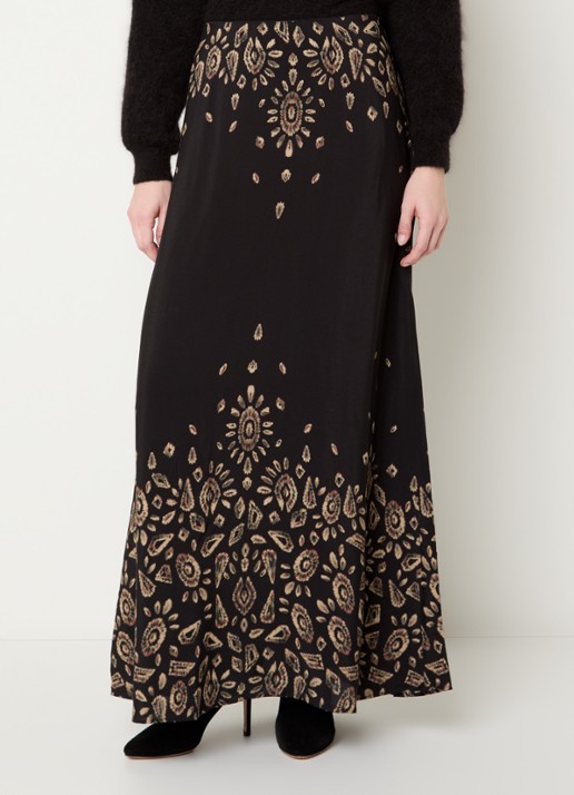 ba&sh Banessa maxi rok met print