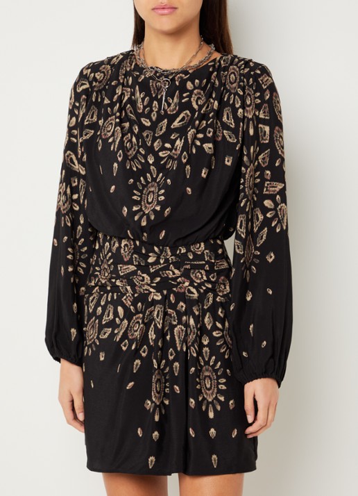 ba&sh Beona mini tuniekjurk met print