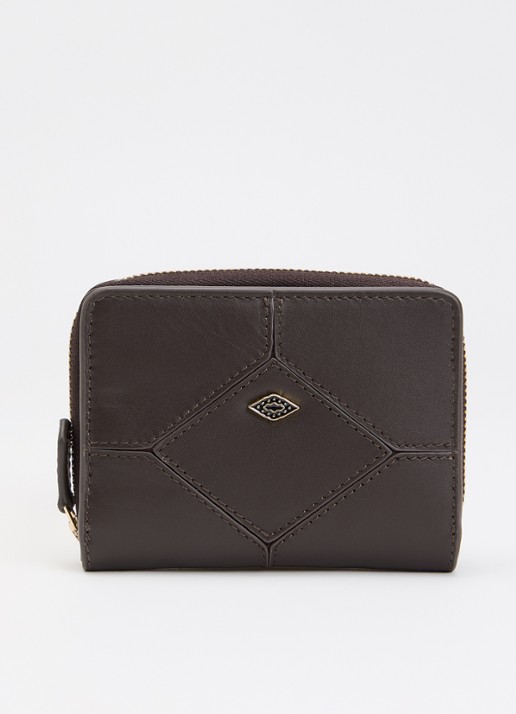 ba&sh Bifold portemonnee van leer