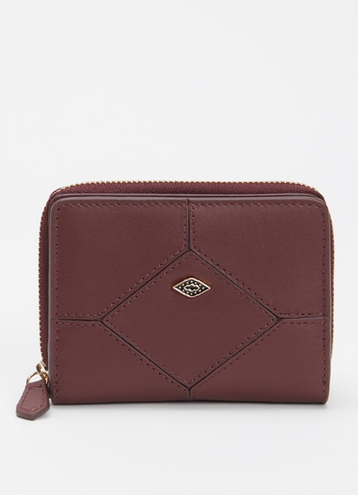 ba&sh Bifold portemonnee van leer